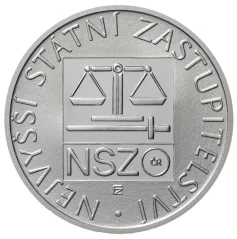 Strieborná minca 100 Kč Najvyššie prokuratúry | 2024 | Proof