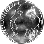 Strieborná minca 200 Kč Vítězslav Nezval | 2000 | Proof