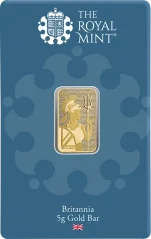 5g investiční zlatý slitek | The Royal Mint | Britannia