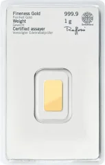 1g Gold Bar | Heraeus