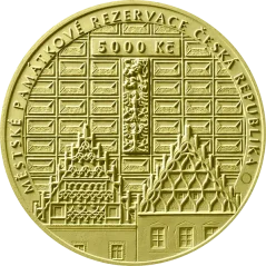 Gold coin 5000 CZK Město Tábor | 2025 | Proof