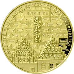 Zlatá mince 5000 Kč Město Tábor | 2025 | Proof