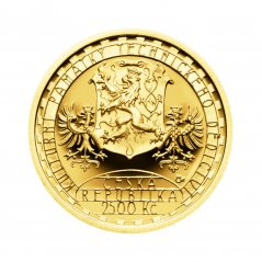 Zlatá minca 2500 Kč Ševčinský důl Příbram - Březové Hory | 2007 | Standard