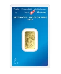 5g Argor-Heraeus | A Nyúl éve | 2023 | aranylap