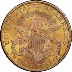 Gold coin 20 Dollar American Double Eagle | Liberty Head | 1885