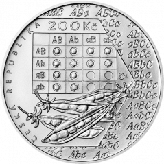 Silver coin 200 CZK Gregor Johann Mendel | 2022 | Standard