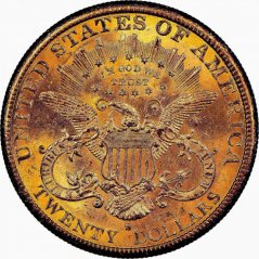 Zlatá mince 20 Dollar American Double Eagle | Liberty Head | 1887