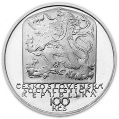 Silver coin 100 CSK Ján Botto | 1979 | Proof