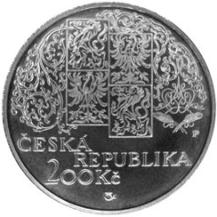 Stříbrná mince 200 Kč Mikoláš Aleš | 2002 | Proof