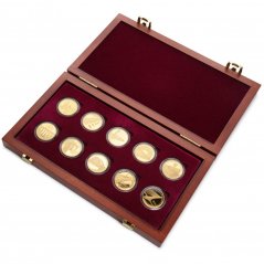 Set of 10 gold coins Mosty | 2011 - 2015 | Standard