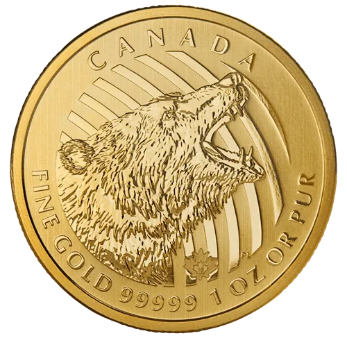 Roaring Grizzly Bear 1 uncia | Call of the Wild | 2016 | aranyérme