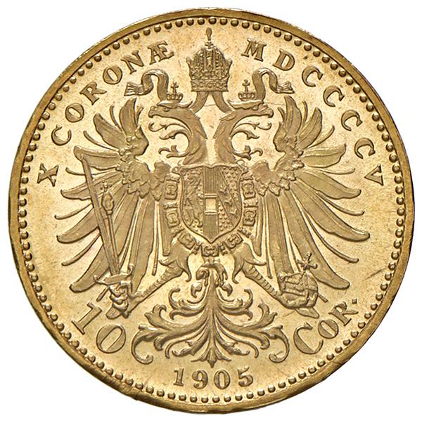 Gold coin 10 Corona Franz-Joseph I. | Austrian mintage | 1896