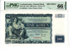 Bankovka 1000 Korún | 1934 | EPQ 66