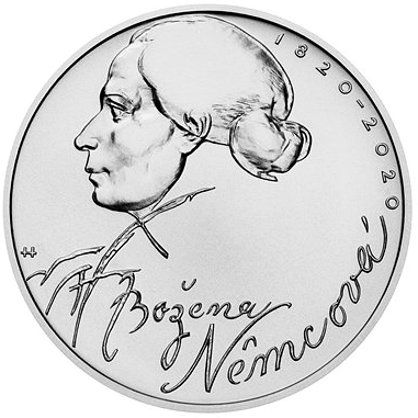 Silver coin 200 CZK Božena Němcová | 2020 | Standard