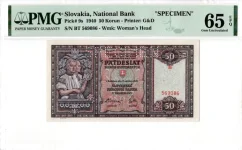 Bankovka 50 Korun | 1940 | EPQ 65