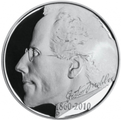 Silver coin 200 CZK Gustav Mahler | 2010 | Standard