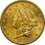 Gold coin 20 Dollar American Double Eagle | Liberty Head | 1874