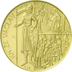 Gold coin 10000 CZK The beginning of the reign of Prince Wenceslas | 2025 | Standard
