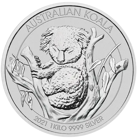 Koala 1 kg | 2021 | ezüstérme