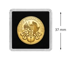 Čtvercová kapsle | 37 mm | Balíček 10ks