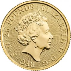Zlatá investičná minca Yale of Beaufort 1/4 Oz | Tudor Beasts | 2023