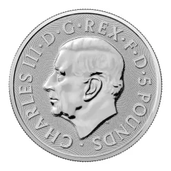 Stříbrná investiční mince Queen's Lion 2 Oz | Tudor Beasts | 2026