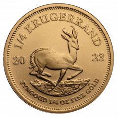 Gold coin Krugerrand 1/4 Oz