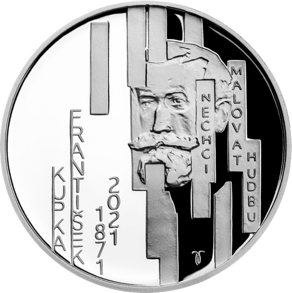 Silver coin 200 CZK František Kupka | 2021 | Proof