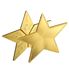 5 x 1g Gold Bar | Valcambi | CombiBar | Star
