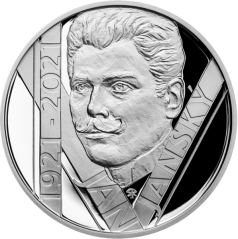 Stříbrná mince 200 Kč Jan Janský | 2021 | Proof