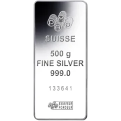 500g PAMP | ezüsttömb