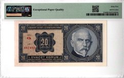 Banknote 20 Korun | 1926 | EPQ 65