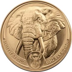 Zlatá investičná minca Elephant 1 Oz | Big 5 | 2024