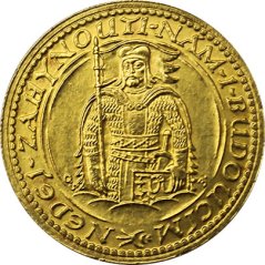 Gold coin St. Wenceslas 1 Ducat | 1934