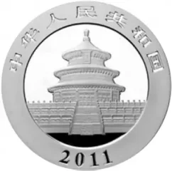 Strieborná investičná minca Panda 1 Oz | 2011