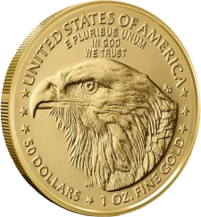 Zlatá investiční mince American Eagle 1 Oz | 2026