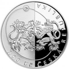Silver coin 200 CZK Založení České astronomické společnosti | 2017 | Proof