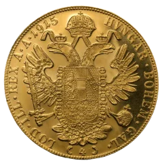 Zlatá investiční mince 4 Dukát Františka Josefa I. | 1915 | Novoražba