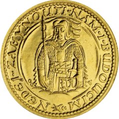 Złota Moneta 2 Dukaty Św. Wacław | 1935