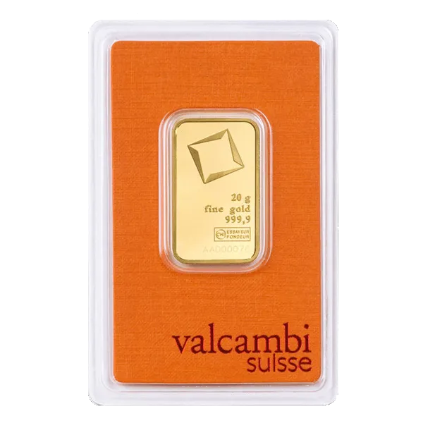 20g Gold Bar | Valcambi