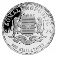 Stříbrná investiční mince Somalia Elephant 1 Oz | 2023