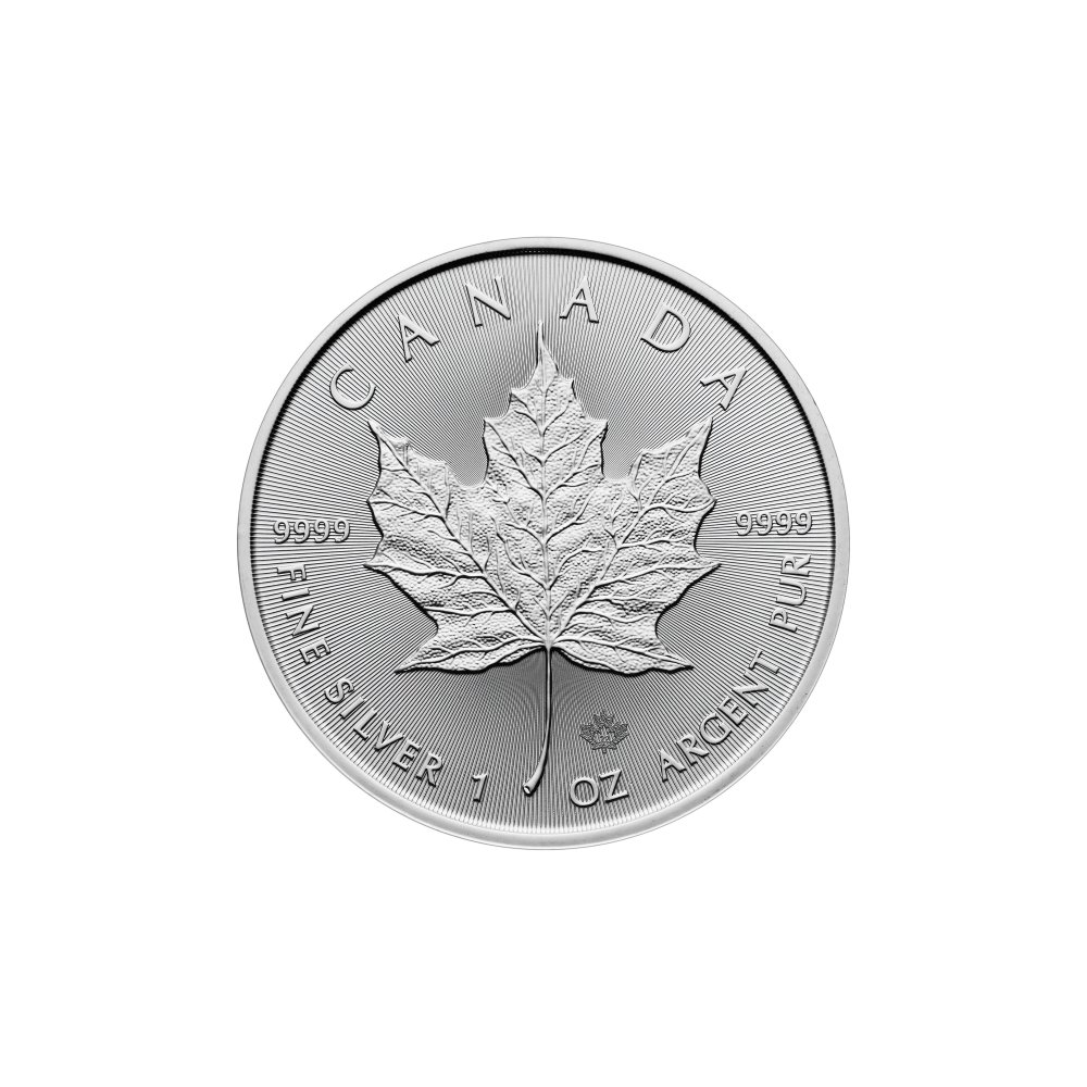 Investiční stříbrné mince Maple Leaf