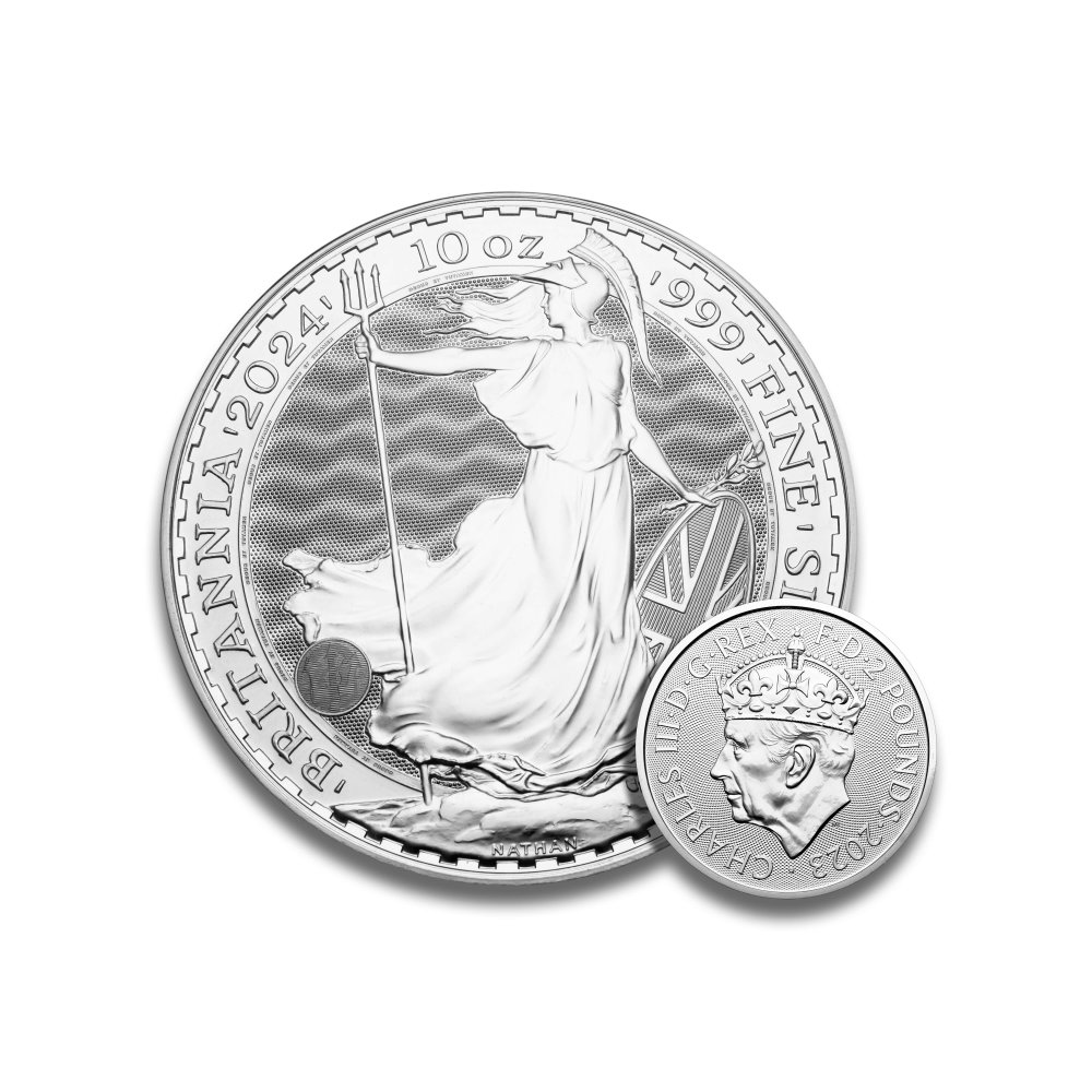 Britannia investiční stříbrné mince